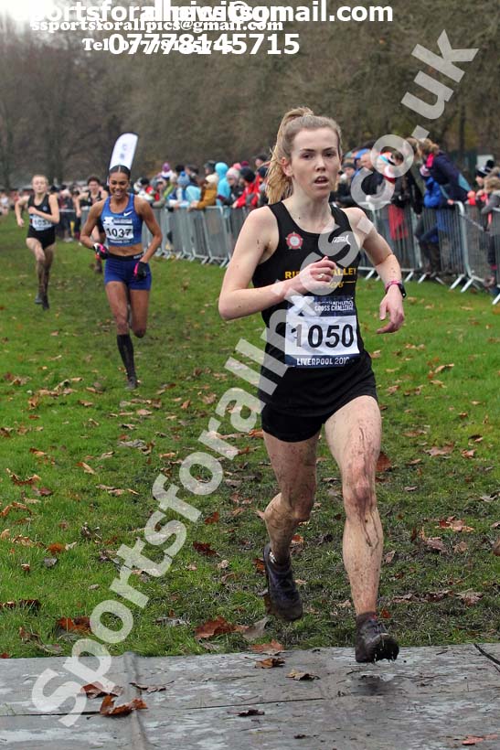 Senior and under-23 women, 2019 European Cross Country Trials and British Cross Challenge, Sefton Park, Liverpool.  Photo: David T. Hewitson/Sports for All Pics